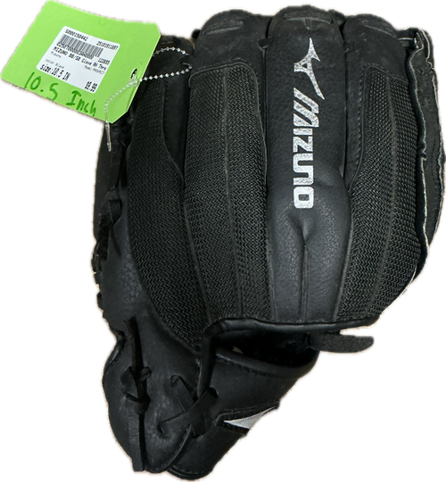 Vist Large View of Product Image Which is Used Mizuno PROSPECT BB/SB Glove RH Throw Black 10 1/2"