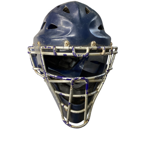 Vist Large View of Product Image Which is Used CATCHERS HELMET Catchers Helmet w/Mask Navy Blue MD