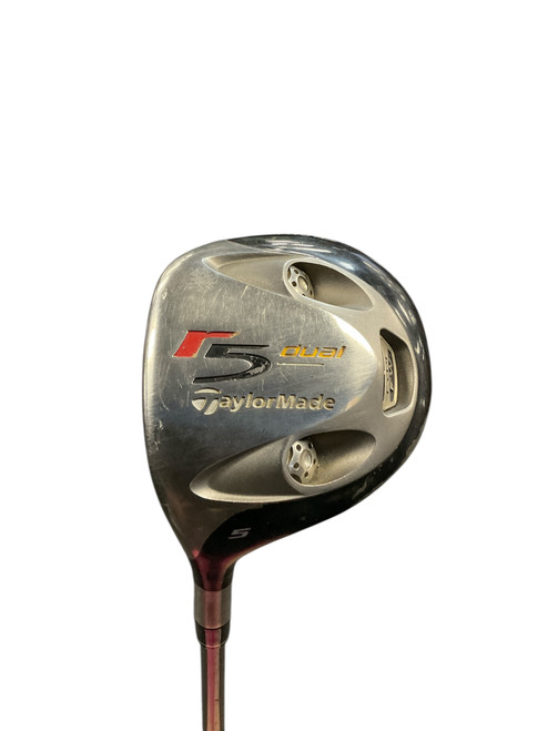 Vist Large View of Product Image Which is Used Taylormade R5 DUAL Mens Fairway Wood LH 5 Wood