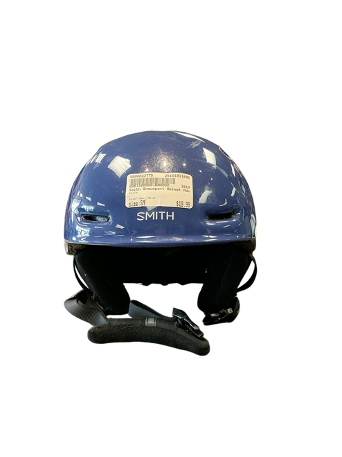 Used Smith Snowsport Helmet Adult Navy Blue SM 11892-S000023775 Vist Large View of Product Image Which is Used Smith Snowsport Helmet Adult Navy Blue SM