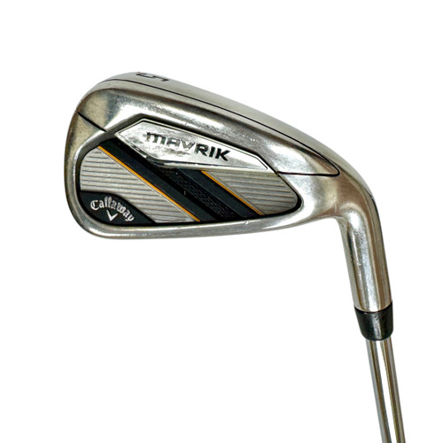 Vist Large View of Product Image Which is Used Callaway MAVRIK Men's RH 5 Iron Regular Flex Steel Shaft