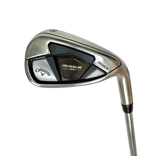 Vist Large View of Product Image Which is Used Callaway ROGUE ST MAX Men's RH 8 Iron Regular Flex Steel Shaft