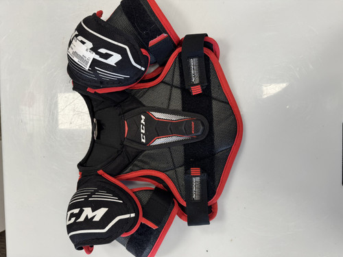 Used CCM EDGE Junior Shoulder Pads SM 11860-S000299846 Vist Large View of Product Image Which is Used CCM EDGE Junior Shoulder Pads SM