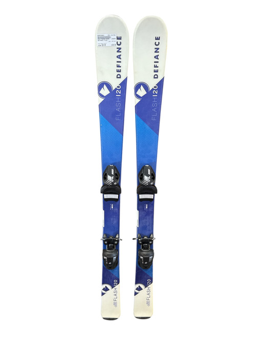 Vist Large View of Product Image Which is Used DEFIANCE Girls DH Ski/Binding Royal Blue 120 cm