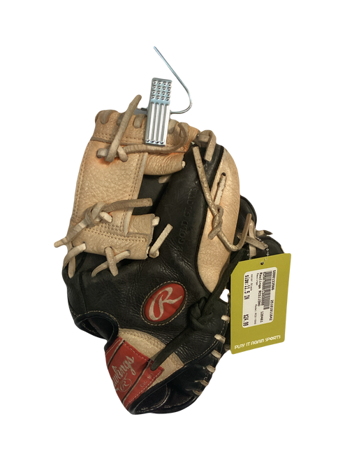 Vist Large View of Product Image Which is Used Rawlings RCS115NO BB/SB Glove RH Throw Black 11 1/2"