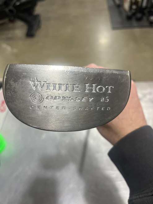 Vist Large View of Product Image Which is Used Odyssey WHITE HOT 5 Mens Putter RH