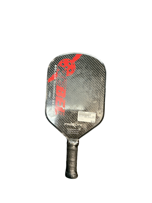 Vist Large View of Product Image Which is Used Pro-Lite CYPHER BLACK DIAMOND PRO Pickleball Racquet Black