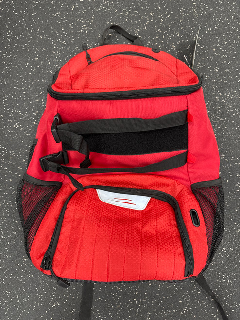 Vist Large View of Product Image Which is Used BARTLEDOO BASEBALL PACKPACK BB/SB Player Backpack Red