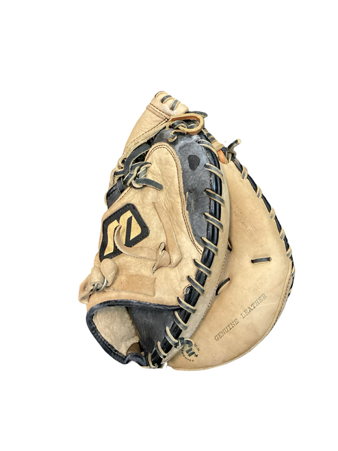 Vist Large View of Product Image Which is Used Mizuno PROSPECT BB/SB Catchers RH Throw Tan 30"
