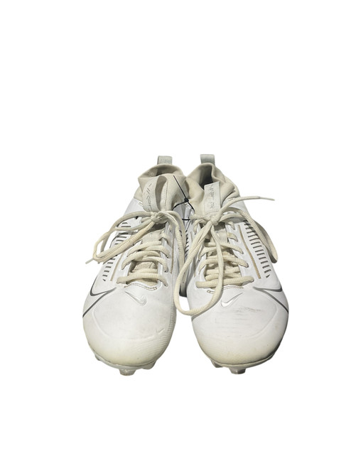 Vist Large View of Product Image Which is Used Nike Adult FB Cleats White Senior 7.5