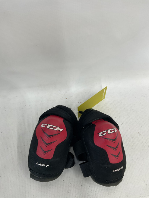 Used CCM QLT Youth Elbow Pads SM 11871-S000023582 Vist Large View of Product Image Which is Used CCM QLT Youth Elbow Pads SM