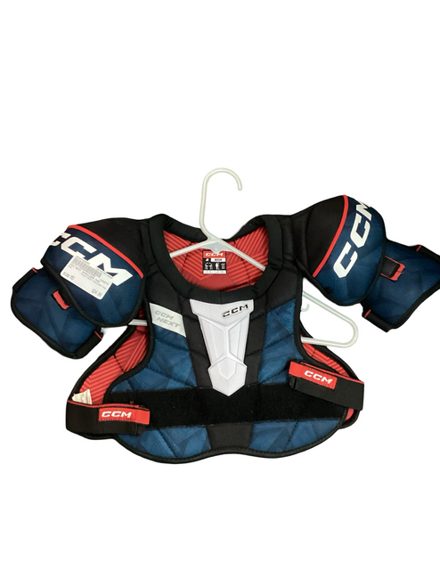 Vist Large View of Product Image Which is Used CCM NEXT SHOULDER PAD Junior Shoulder Pads MD