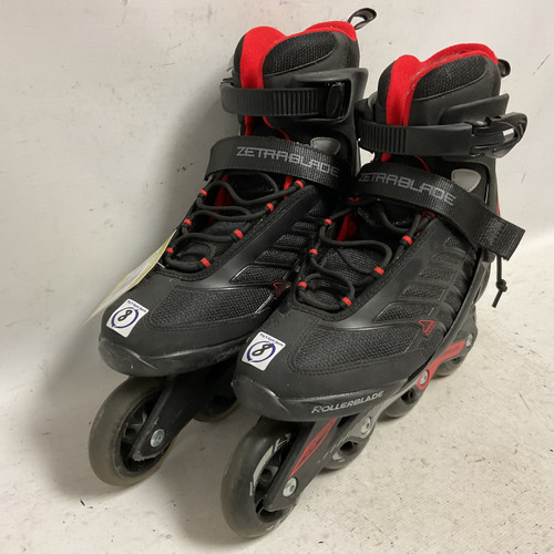 Used Rollerblade ZETRABLADE Senior Rec Fitness Skates Black Senior 8 11855-S000193302 Vist Large View of Product Image Which is Used Rollerblade ZETRABLADE Senior Rec Fitness Skates Black Senior 8