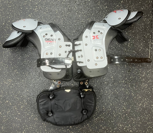 Used Protec GEAR X2AIR FB Shoulder Pads None LG 11497-C000153228 Vist Large View of Product Image Which is Used Protec GEAR X2AIR FB Shoulder Pads None LG