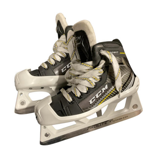 Vist Large View of Product Image Which is Used CCM 9060 GOALIE SKATES Youth Goalie Skate Youth 13.0