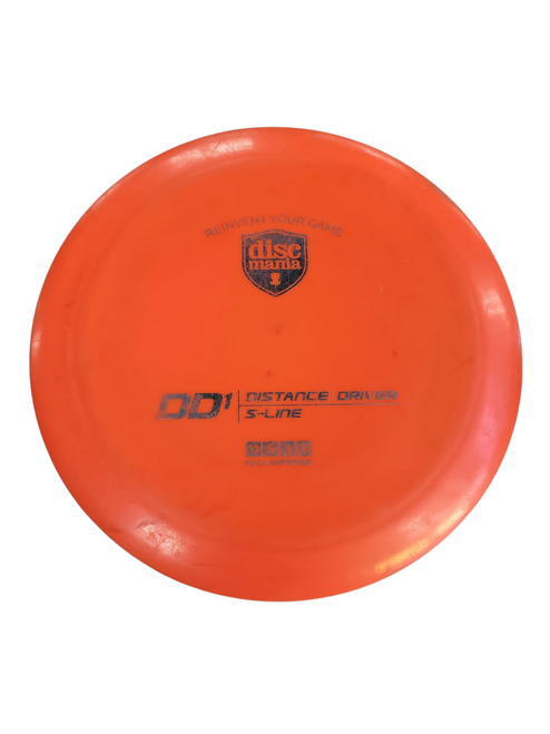 Used Discmania DD1 SL Disc Golf Driver Orange 11708-S000185559 Vist Large View of Product Image Which is Used Discmania DD1 SL Disc Golf Driver Orange