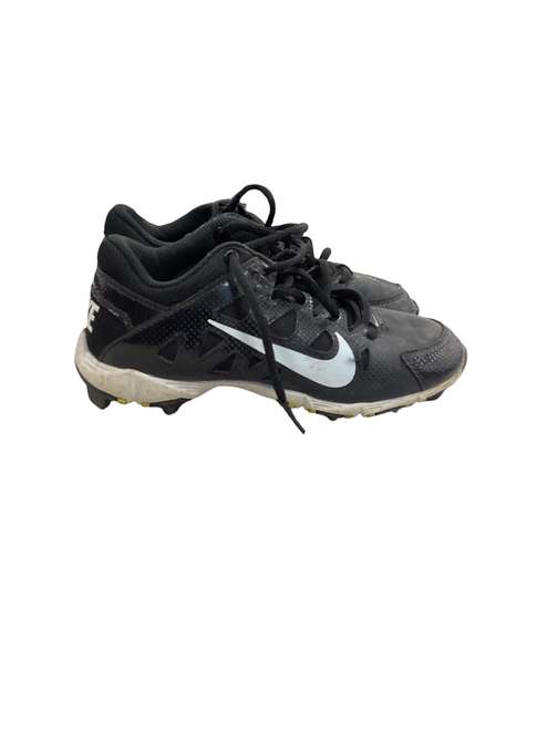 Vist Large View of Product Image Which is Used Nike BB/SB Cleats Black Junior 02.5