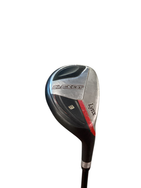 Vist Large View of Product Image Which is Used Lynx BLACKCAT Mens Hybrid Club RH 3 Hybrid