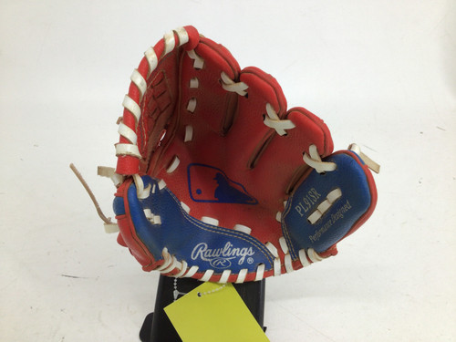 Vist Large View of Product Image Which is Used Rawlings PLAYERS SERIES 9 IN RHT BB GLOVE BB/SB Glove RH Throw Red 9"
