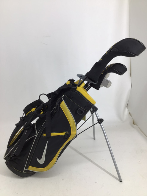 Used Nike MACHSPEED JR 7PC PACKAGE SET Jr Package Set RH Yellow 7 Piece 11752-S000071247 Vist Large View of Product Image Which is Used Nike MACHSPEED JR 7PC PACKAGE SET Jr Package Set RH Yellow 7 Piece