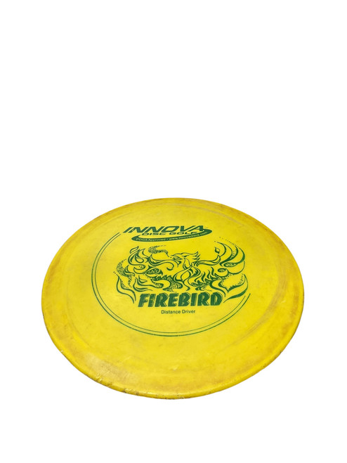 Used Innova FIREBIRD Disc Golf Driver Yellow 11834-S000042123 Vist Large View of Product Image Which is Used Innova FIREBIRD Disc Golf Driver Yellow