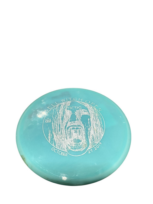 Vist Large View of Product Image Which is Used BELL WITCH OPEN Disc Golf Mid Range Carolina Blue