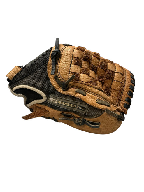 Used Louisville Slugger GENESIS 1884 SERIES BB/SB Glove RH Throw Brown 10" 11835-S000199940 Vist Large View of Product Image Which is Used Louisville Slugger GENESIS 1884 SERIES BB/SB Glove RH Throw Brown 10"