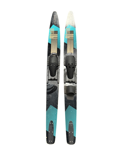Vist Large View of Product Image Which is Used Jobe Pair of Skis Black 66"