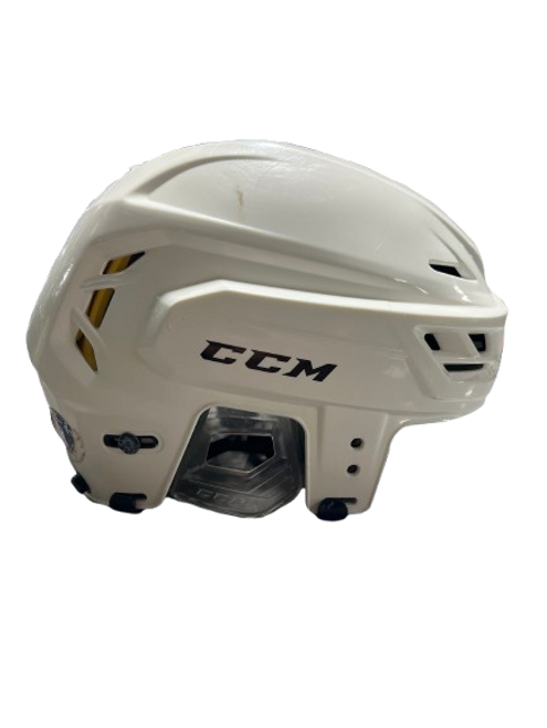 Used CCM CCM TACKS 310 L Hockey Helmet Only White LG 11843-S000019048 Vist Large View of Product Image Which is Used CCM CCM TACKS 310 L Hockey Helmet Only White LG