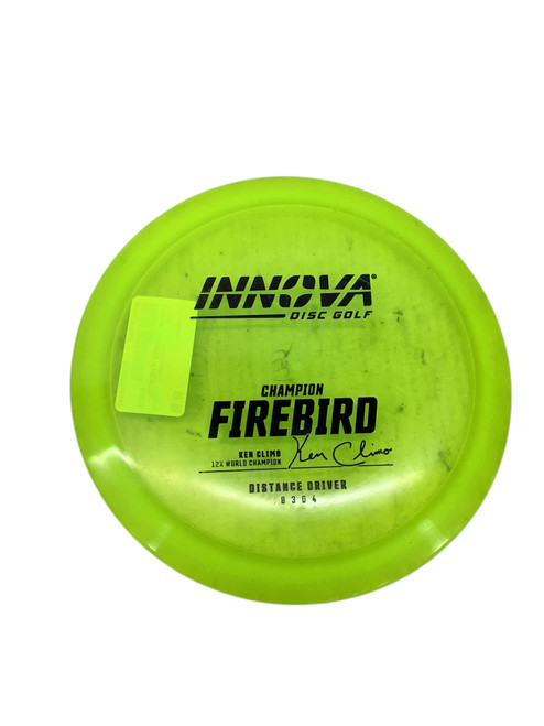 Used Innova CHAMPIO FIREBIRD Disc Golf Driver Green 11347-S000257909 Vist Large View of Product Image Which is Used Innova CHAMPIO FIREBIRD Disc Golf Driver Green