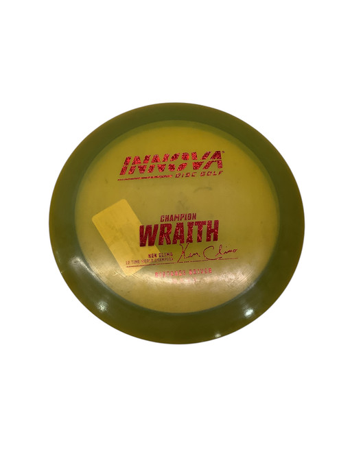 Vist Large View of Product Image Which is Used Innova CHAMP WRAITH Disc Golf Driver Brown