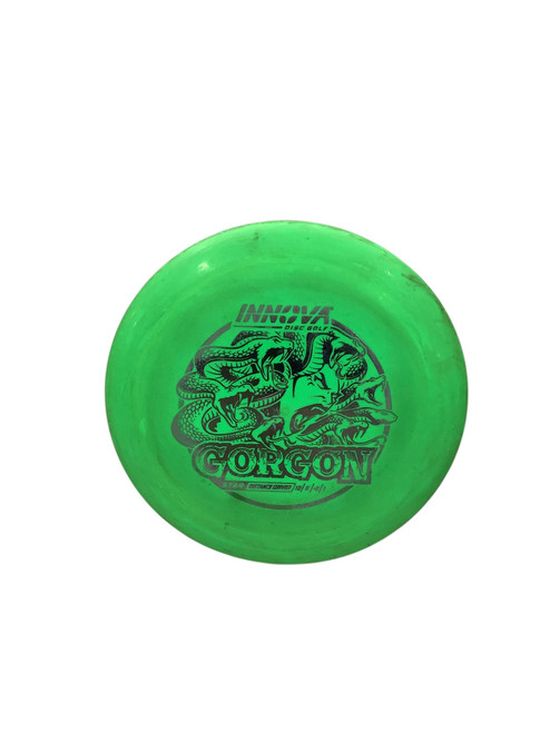 Used Innova GORGON Disc Golf Driver Green 11347-S000257913 Vist Large View of Product Image Which is Used Innova GORGON Disc Golf Driver Green