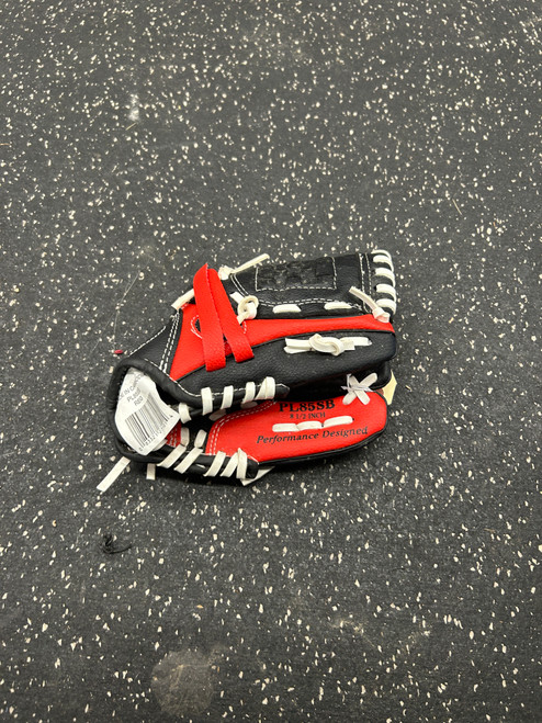 Used Rawlings PL855B BB/SB Glove RH Throw Red 8" 11162-C000438946 Vist Large View of Product Image Which is Used Rawlings PL855B BB/SB Glove RH Throw Red 8"