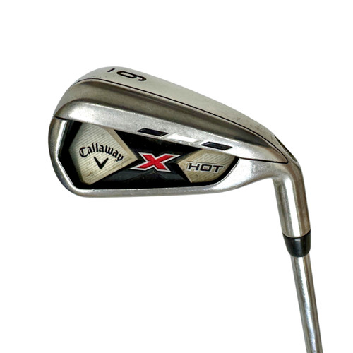 Vist Large View of Product Image Which is Used Callaway X HOT 2013 Men's RH 6 Iron Stiff Flex Steel Shaft