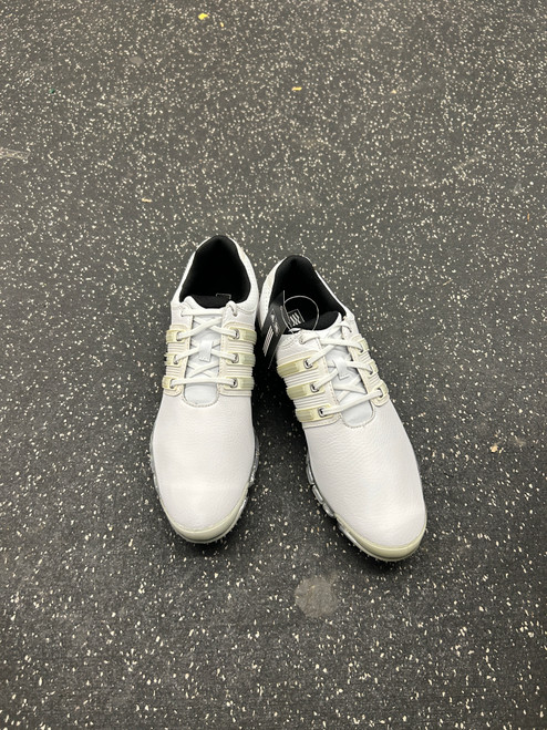 Vist Large View of Product Image Which is Used Adidas TOUR 360 ATV M1 Mens Golf Shoes White Senior 8
