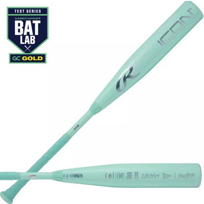 Vist Large View of Product Image Which is New Rawlings ICON BB/SB USSSA 2 3/4 Bat 28"