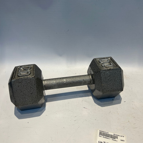 Vist Large View of Product Image Which is Used Hex Dumbbell (Each) 20 lb