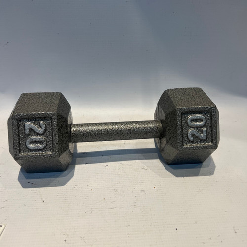 Used Hex Dumbbell (Each) 20 lb 11878-S000024146 Vist Large View of Product Image Which is Used Hex Dumbbell (Each) 20 lb