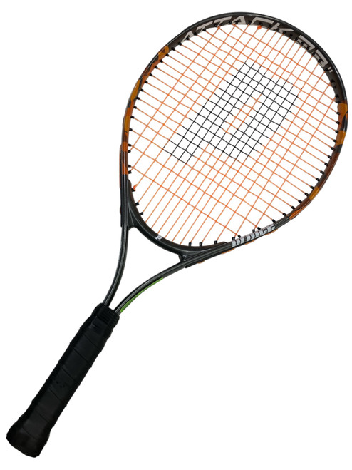 Used Prince ATTACK 23 Junior Tennis Racquet Black 21" 11511-S000181319 Vist Large View of Product Image Which is Used Prince ATTACK 23 Junior Tennis Racquet Black 21"