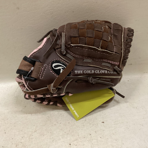Vist Large View of Product Image Which is Used Rawlings FP11T BB/SB Glove RH Throw Brown 11"