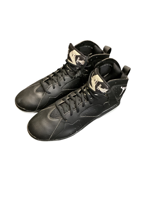 Vist Large View of Product Image Which is Used Jordan JORDAN BLACK SPIKES BB/SB Cleats Black Senior 12.5