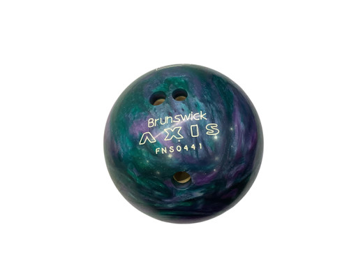 Vist Large View of Product Image Which is Used Brunswick AXIS FNS0441 9LB Bowling Ball