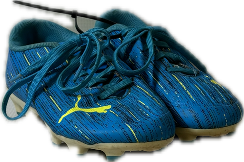 Vist Large View of Product Image Which is Used Puma ULTRA Soccer Cleats Royal Blue Youth 13.0