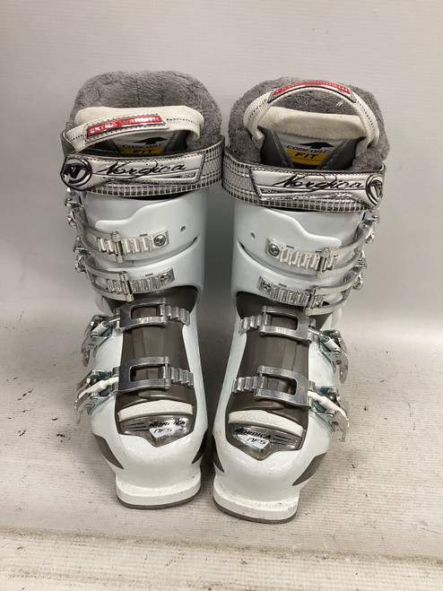 Vist Large View of Product Image Which is Used Nordica CRUISE NFS 55W Womens DH Ski Boot White 235 MP - J05.5 - W06.5