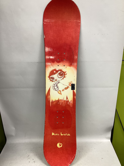 Vist Large View of Product Image Which is Used K2 MINI LUNA Boys Snowboard Only Red 115 cm
