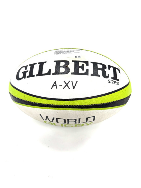 Used Gilbert Rugby Ball 11860-C000299874 Vist Large View of Product Image Which is Used Gilbert Rugby Ball