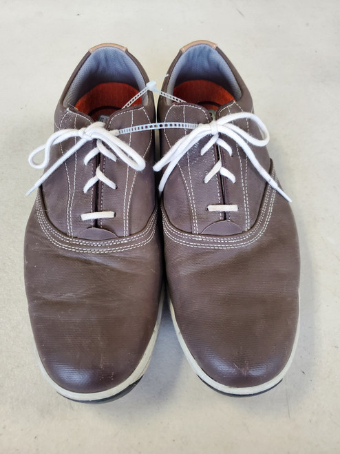 Vist Large View of Product Image Which is Used Foot Joy Mens Golf Shoes Grey Senior 11.5