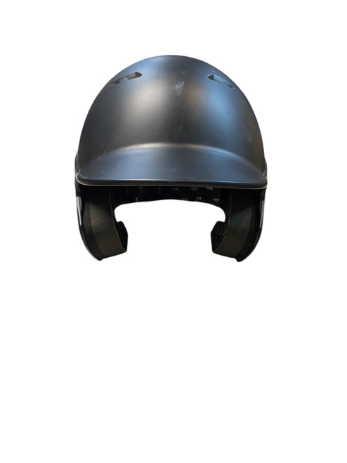Vist Large View of Product Image Which is Used Victus BLACK Batting Helmet No Mask Black M/L