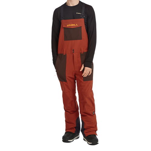 Vist Large View of Product Image Which is New O'Neill FWC Peak 2026 Bib Snow Pants Bonfire- Men's SM