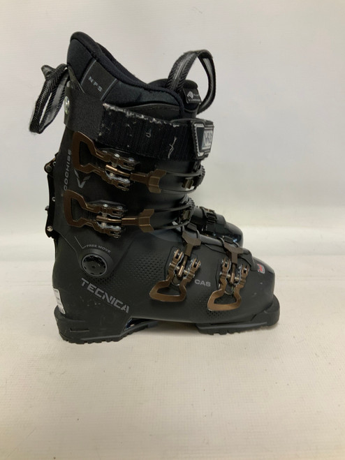 Vist Large View of Product Image Which is Used Tecnica COCHISE Womens DH Ski Boot Black 235 MP - J05.5 - W06.5